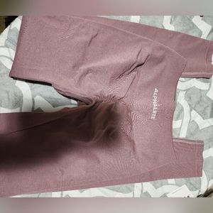 Amplify alphalete leggings purple dove